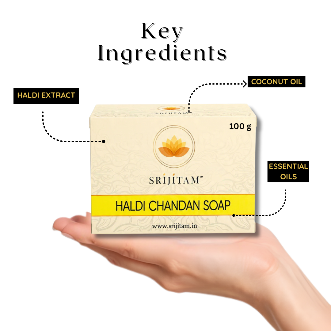 Haldi Chandan Soap (Pack of 3)