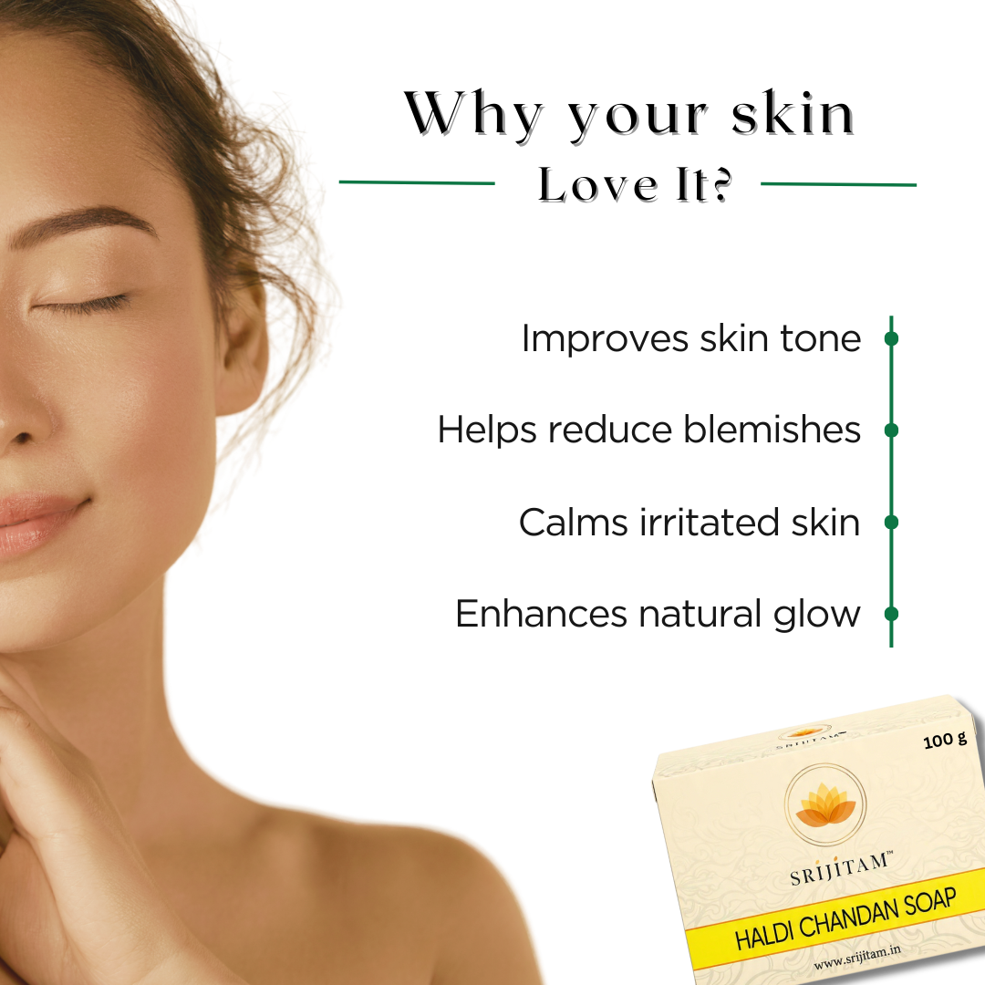 Haldi Chandan Soap (Pack of 3)